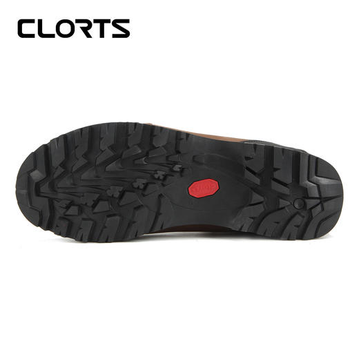 洛弛红 防水牛皮高帮专业登山鞋3A022 商品图3