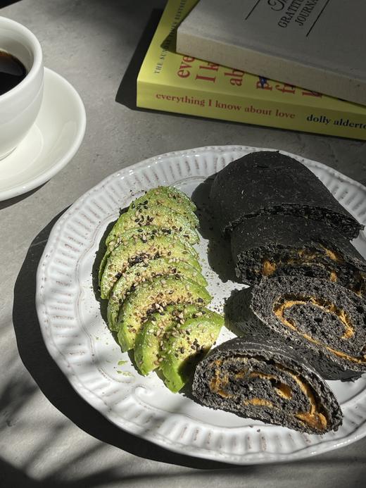 （拍我有送）【口碑很好】七年五季墨鱼松松无蔗糖鸡肉松内馅墨鱼汁全麦面包100g/个（4只/8只）【咸甜口味】 商品图1