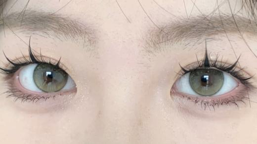 mimipark半年抛 花宴/萝尾  14.2mm 紫/黄绿【只建议健康眼戴！！】 商品图7