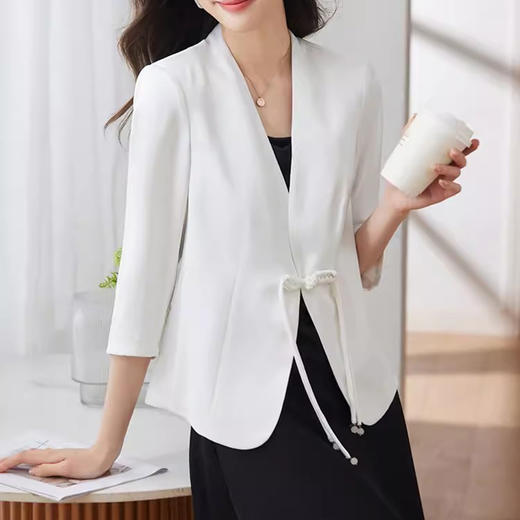 裁缝学苑AS273新中式西装外套纸样吊带裙国风小西服配两件套装样板 商品图4