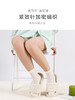 足装秀24夏季新女士短款超薄棉轻薄透气凉感网眼镂空纯色短邦女袜 商品缩略图4