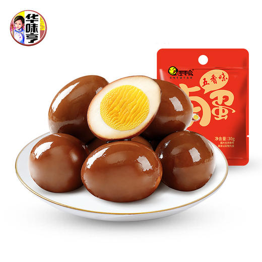 【69元选15件】华味亨-五香味卤蛋30g*5个 商品图1