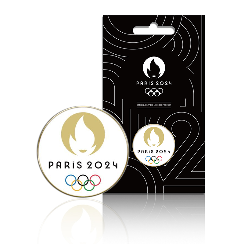 【正版授权】2024年巴黎奥运会·会徽徽章