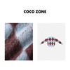 COCO ZONE菱形格子羊毛织蔑视软糯慵懒风针织衫23C30410 商品缩略图2
