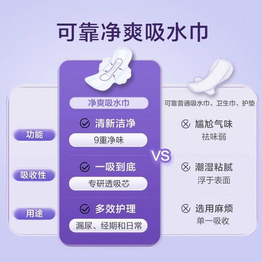 【可靠劲爽吸水巾】女经期夜用产妇产后包臀防漏240mm285mm 商品图1