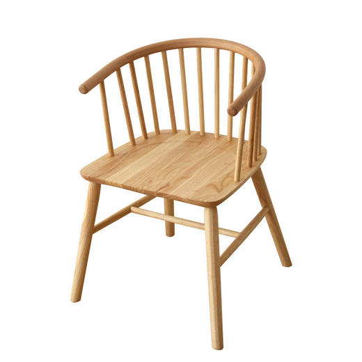 北欧实木公主椅餐椅洽谈茶椅一桌二椅阳台靠背民宿Y椅阳台茶桌椅 商品图4