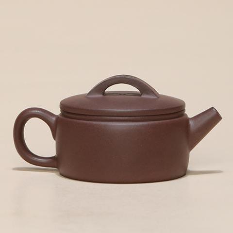 家藏老紫泥汉瓦紫砂壶 商品图2