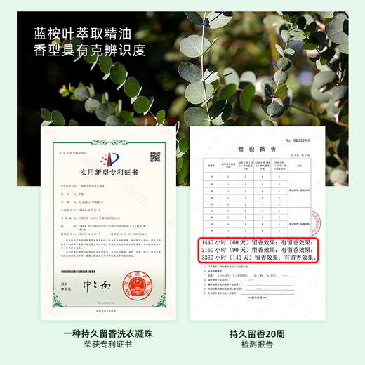 【品牌方直发】北岛留香洗衣凝珠 深层去污抑菌除螨留香 商品图6