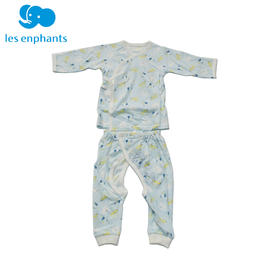 丽婴房-内衣类（春）D0套装浅蓝