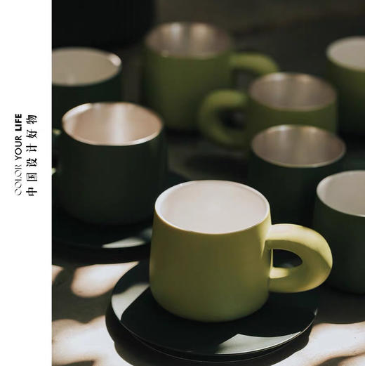 ◤荷叶圆圆◢ 16开中国设计好物 陶瓷精致咖啡杯 商品图2
