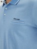 【美式休闲】波顿年春夏男士短袖浅蓝纯色保罗polo衫高端MT953223 商品缩略图3