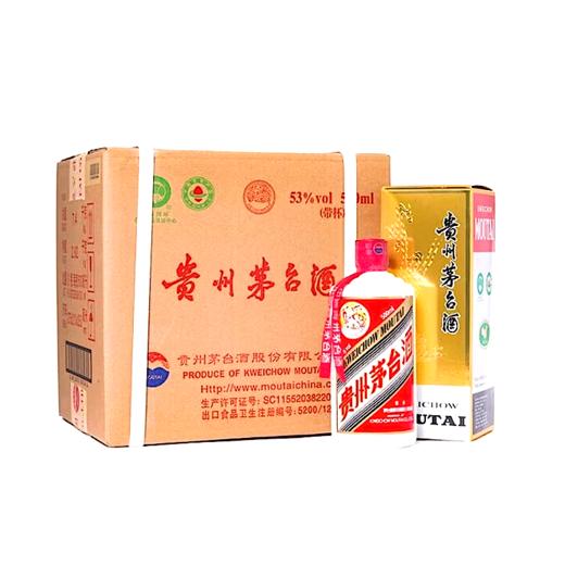 贵州飞天茅台酒53°-500ml（带杯）酱香型白酒  原箱6瓶装 商品图3