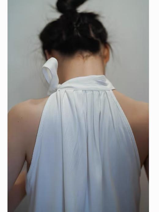 Vitatha番塔塔/21SS-TX10/露肩系带挂脖打结上衣无袖上衣背心 商品图2