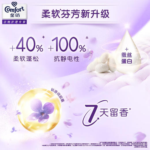 金纺怡神薰衣草衣物柔顺剂1L 商品图2