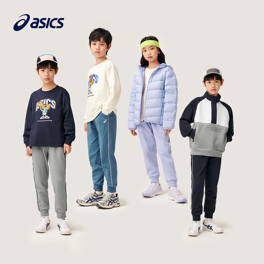 ASICS/亚瑟士童装中大童中性款运动裤2024时尚百搭休闲收口运动裤 商品图4