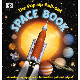 太空立体书 DK出版社 儿童科普活动书 英文原版 The Pop-up  Pull-out Space Book 4-6岁