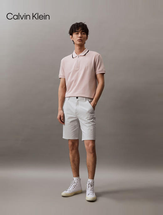 CK 短袖POLO衫男  J326332-TF6  . 商品图3