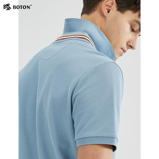 【干净清爽】波顿年春夏男士纯色户外休闲短袖运动简约polo衫MT958223 商品图4