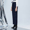 EITIE爱特爱秋季新款气质通勤百搭显瘦高腰直筒裤女7505208 商品缩略图3