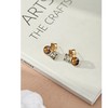 Oflye潮流饰品  复古高级感小众锆石耳环女时尚个性气质耳钉欧美轻奢耳饰潮 商品缩略图3