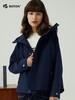 波顿春秋女士连帽短款外套英伦风高端美式休闲上衣LJ907323 商品缩略图1