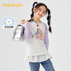 【百工灵IP】巴拉巴拉童装女童长袖T恤新款秋装纯棉打底上衣 商品缩略图0