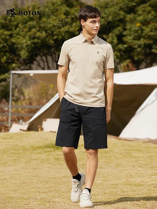 【吸湿速干】波顿春夏男士短袖纯色POLO高端户外运动休闲MT951223 商品图2