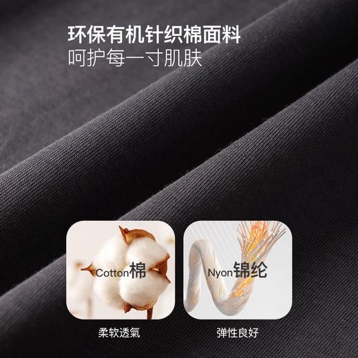 欧芮儿法式复古气质V领深灰色连衣裙女夏2024新款收腰伞摆A字裙 商品图4