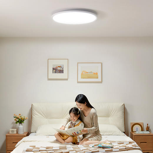 爆款🔥欧普（OPPLE）智慧光全光谱LED护眼灯光I儿童房书房吸顶灯智能呵护光灯具 商品图4