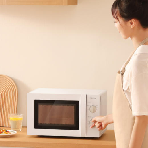 美的微波炉20L多功能转盘式MM721NG1-PS【分仓直发，72小时发货，周末节假日不发货】 商品图0