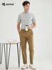 【碳素磨毛】波顿男士经典休闲裤卡其色修身高端ME856123 商品缩略图2