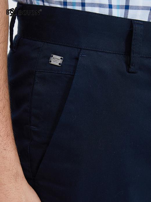 抗皱易打理波顿春夏男士商务休闲裤高端棉弹力舒适裤子ME909124 商品图3