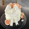 蝴蝶结翻糖鲜花蛋糕 商品缩略图0