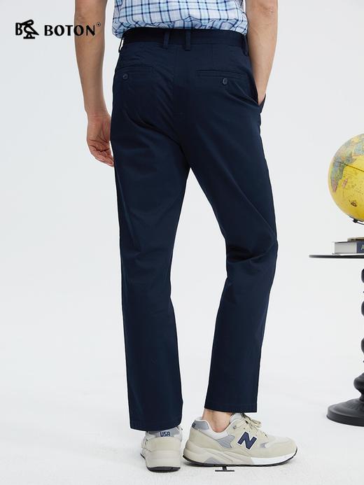 抗皱易打理波顿春夏男士商务休闲裤高端棉弹力舒适裤子ME909124 商品图1