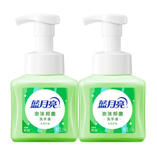 蓝月亮 芦荟泡沫抑菌洗手液255g*2 商品图3
