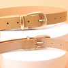「19.9到手！数色可选」新简约个性好搭女式腰带时尚高级感针扣腰带女装饰牛仔裤女士皮带配饰 商品缩略图2