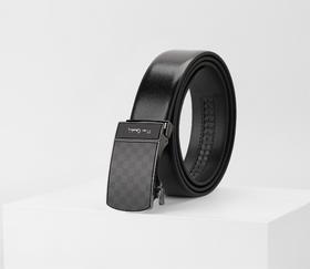 皮尔卡丹皮带男真皮腰带男士商务休闲自动扣高档官方正品牛皮裤带