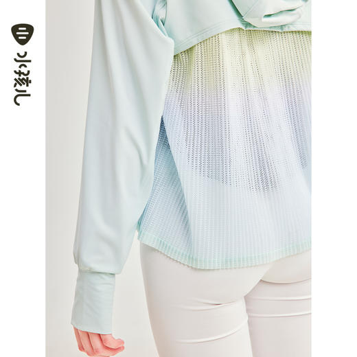 水孩儿童装夏季新款女童防晒凉感皮肤衣时尚百搭外套儿童舒适弹力上衣 商品图7