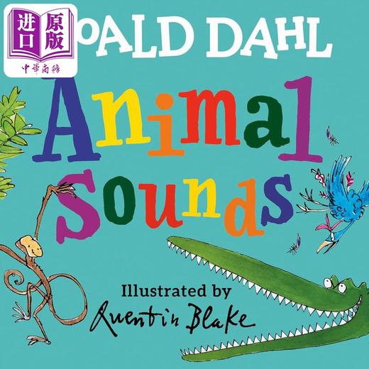 【中商原版】罗尔德达尔启蒙 动物之声 Roald Dahl Animal Sounds英文原版 儿童早教认知识物纸板书 亲子绘本图画书低幼读物 商品图0
