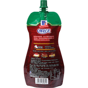 味好美（McCormicK）BBQ烧烤酱挤挤装 230g【淡淡烟熏香/开盖即用】烧烤必备万能酱 商品图1