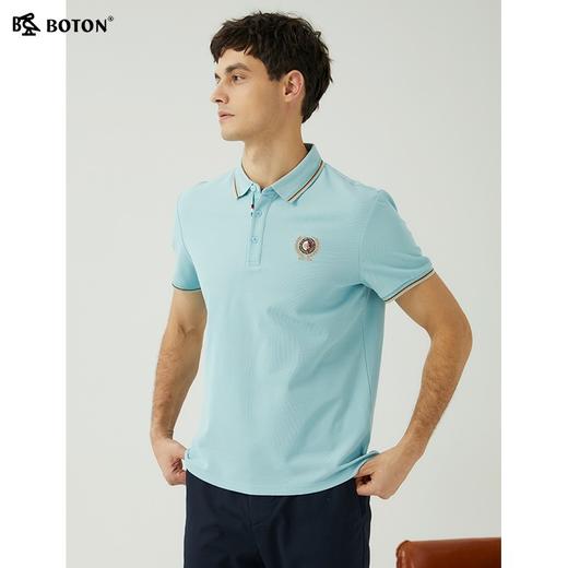 【吸湿透气】波顿春夏短袖纯色POLO高端户外运动休闲MT939223 商品图3