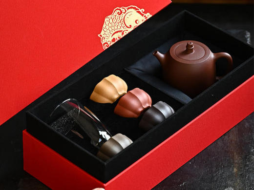 紫泥汉铎壶六件套 商品图5