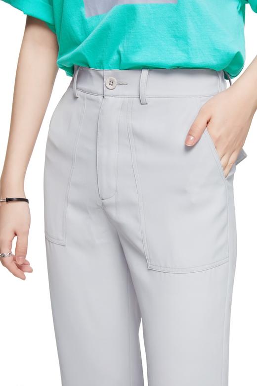 LNNNS 灰色休闲直筒裤 9198 商品图2