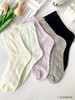 足装秀24夏季新女士短款超薄棉轻薄透气凉感网眼镂空纯色中邦女袜 商品缩略图2
