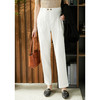 70065原形高腰亚麻休闲裤女2024新款夏季韩版宽松显瘦薄款直筒裤老爹裤 商品缩略图1