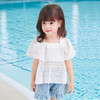 笛莎Deesha 童装小童衬衫2024夏季新款甜美短袖衬衫 商品缩略图0