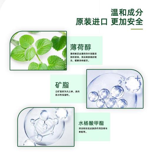 【家庭必备青草膏】卡瓦库德薄荷膏清凉15g 香味清醇 清凉舒爽舒缓 商品图2