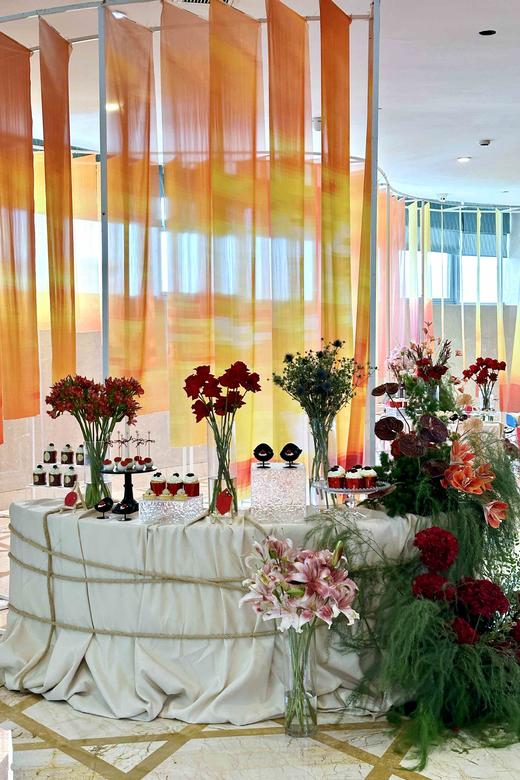 黑红系婚礼甜品台 商品图8