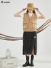 【全棉高密】波顿春秋女卡其色马甲外穿宽松户外休闲高端LJ900123 商品缩略图3