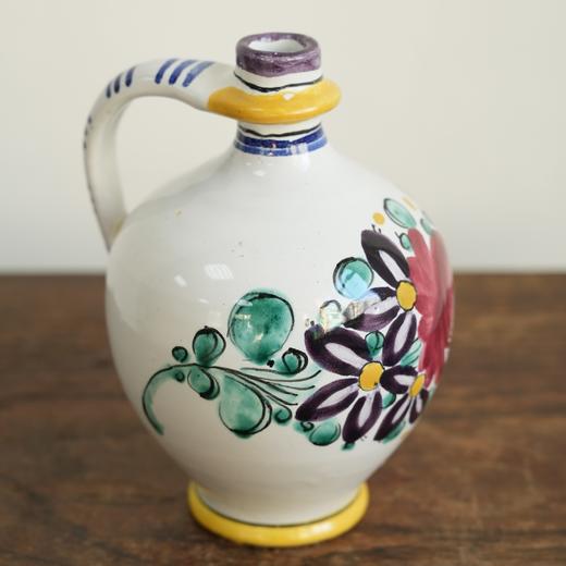 捷克产手绘红陶花器C0041 商品图5